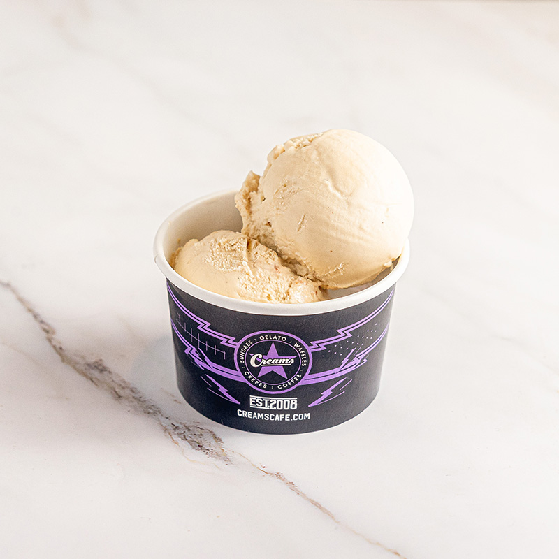 19-salated caramal gelato scoops