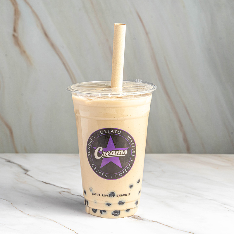 2-jasmine pearl milk tea