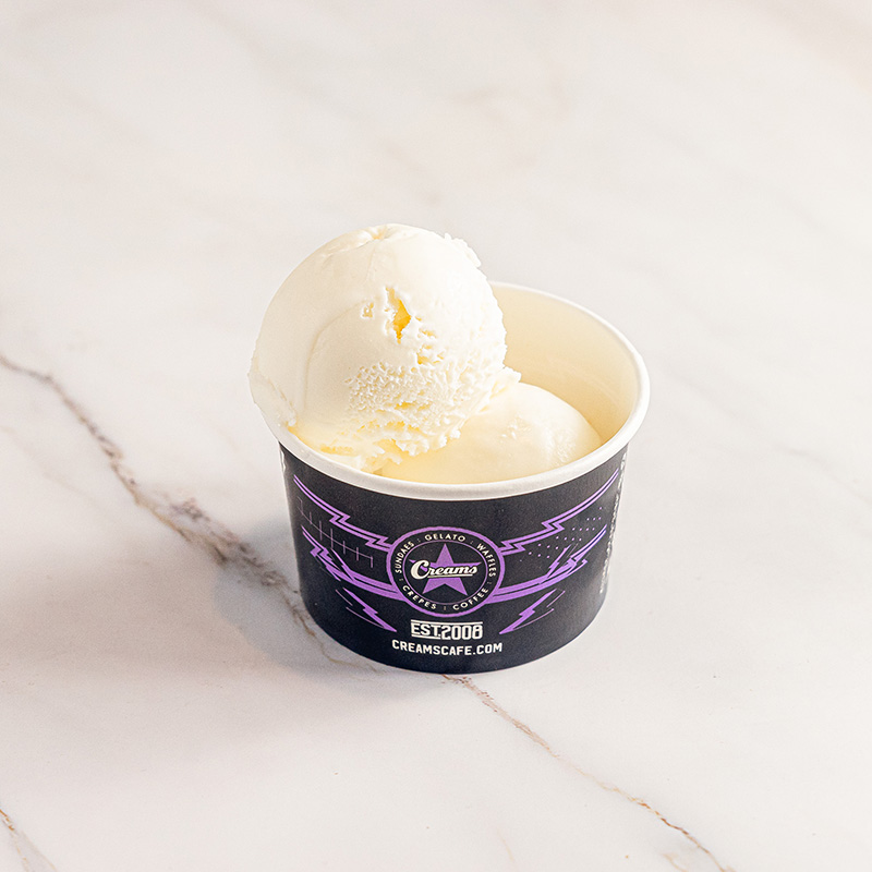23-white chocolate gelato scoops
