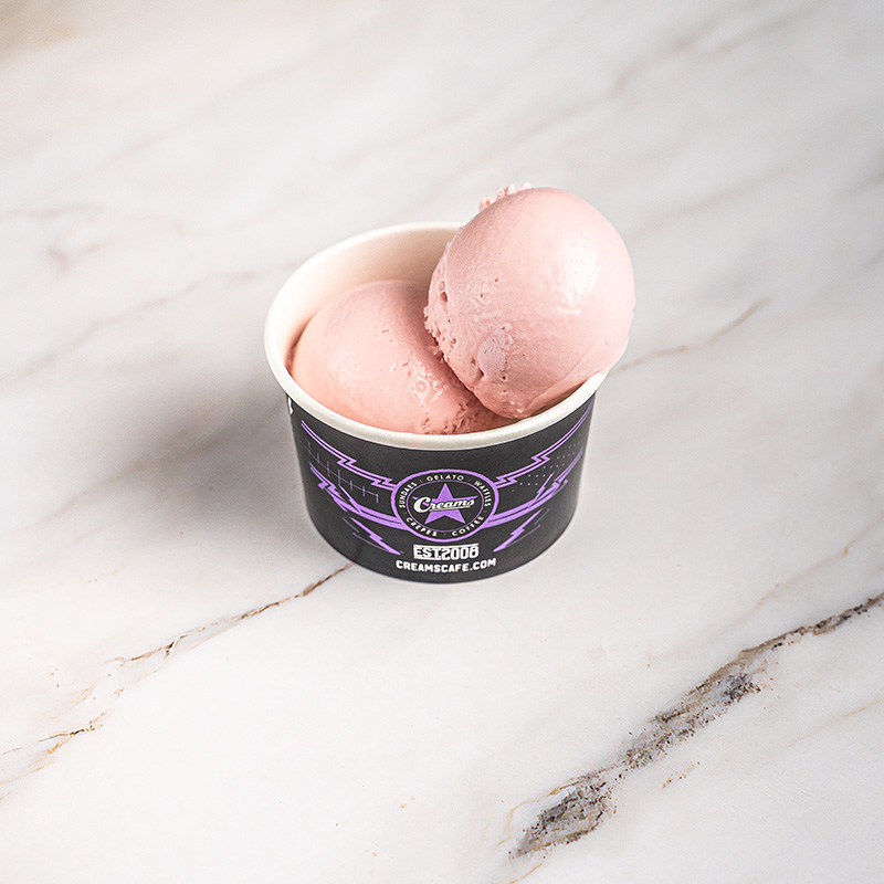 5-bubble gum - pink gelato scoops