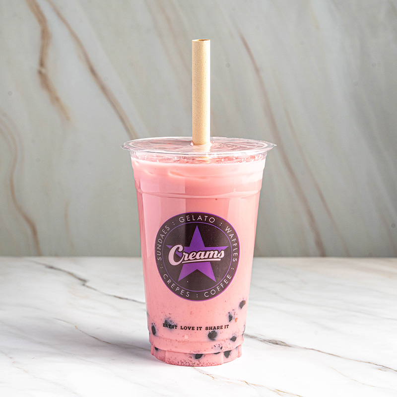 7-strawberry milk tea