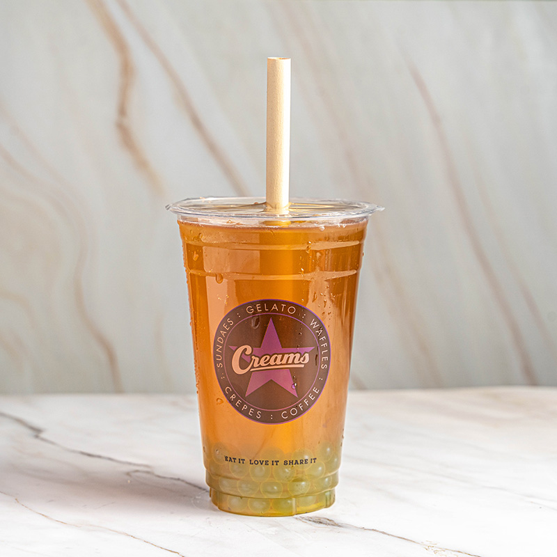 9-honey peach syrup fruit tea