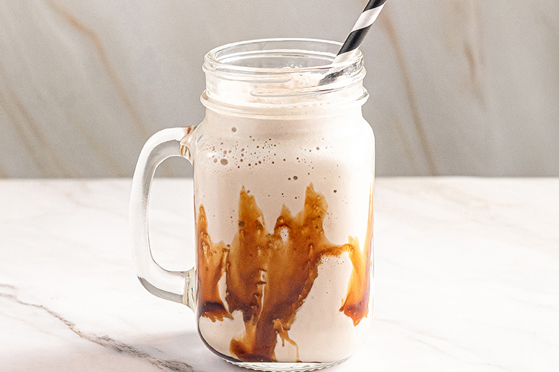 20-salted caramel scoop shake
